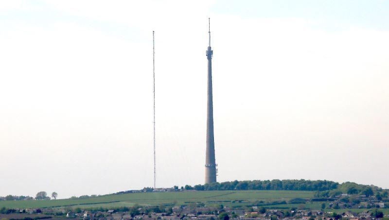 Other image for Work signals change at Emley Moor